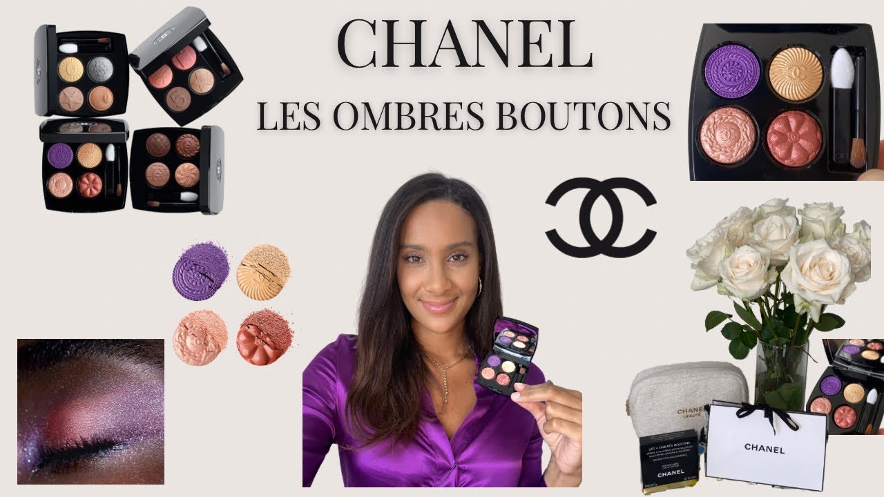 Обзор и примерка палетки теней CHANEL Les Boutons Baroque | Лимитированная серия элитной косметики