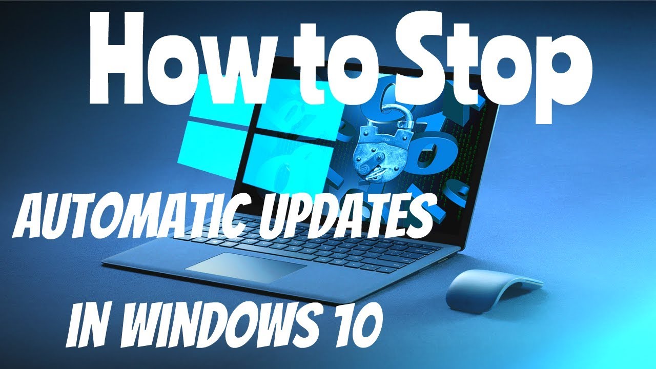 How to Stop Automatic Updates in Windows 10 | latest trick fast and ...