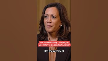 Fmr. VP Harris: Trump 