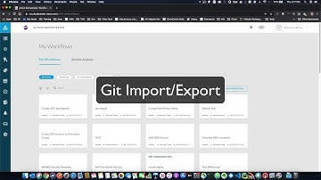 Git Import/Export