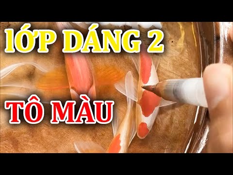 bài 9 - lớp dáng cá 2 - sản phẩm hoàn thiện ( tập vẽ tranh cá 3d chuyên sâu k3 )