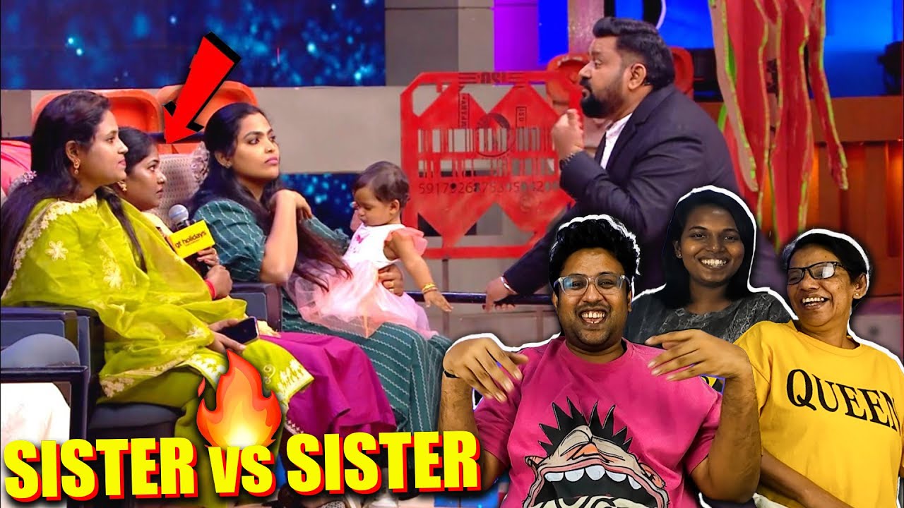 Neeya Naana Latest TROLL 🔥 SISTER vs SISTER 🤣  | Ramstk Family@trolltamilan558