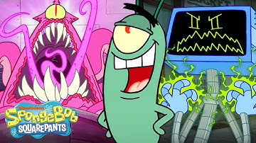 60 MINUTES at the Chum Bucket 🪣 | SpongeBob