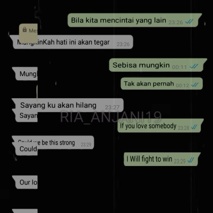 Status WhatsApp lagu lagu, my heart