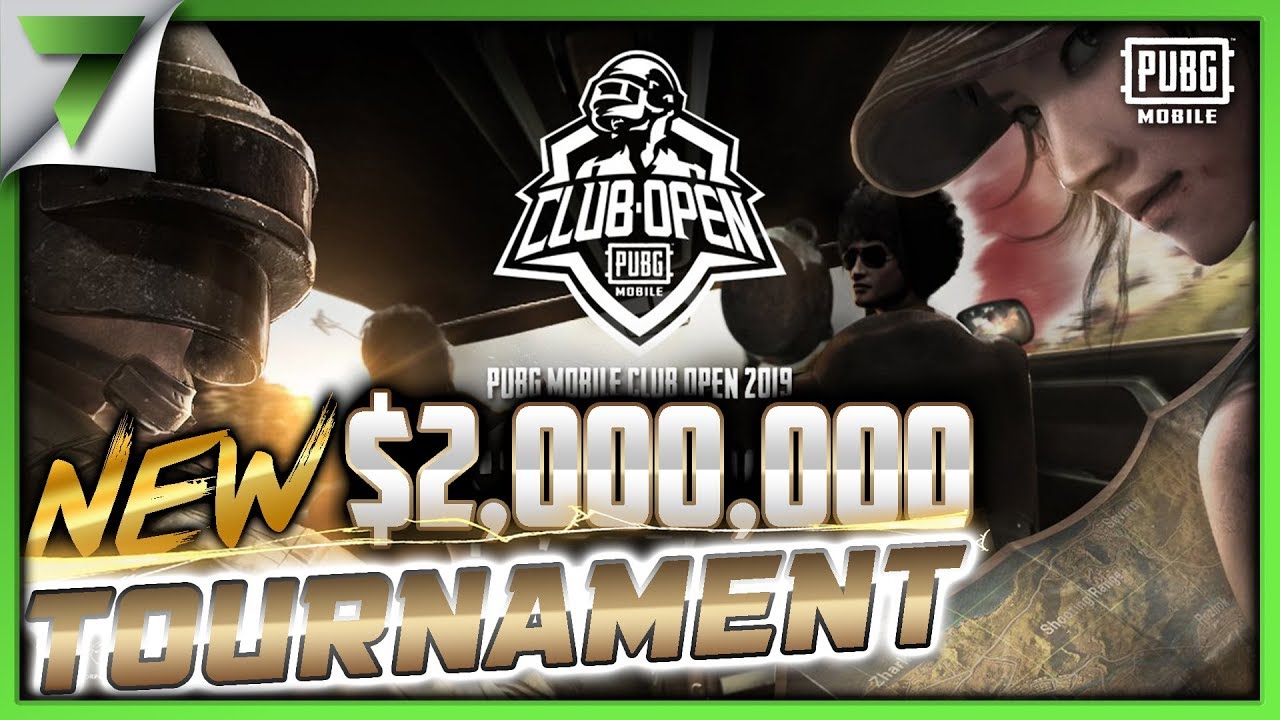 NEW 2 MILLION DOLLAR TOURNAMENT FOR PUBG MOBILE | PUBG MOBILE CLUB OPEN - 