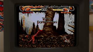 Primal Rage: Diablo i.A 3+4 100% vs Talon (Genesis)