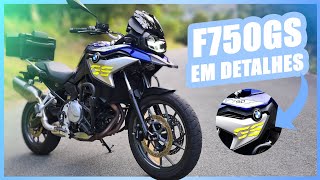 BMW F750GS EM DETALHES *premium ou sport?*