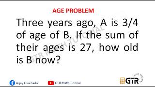 Age Problem Trick