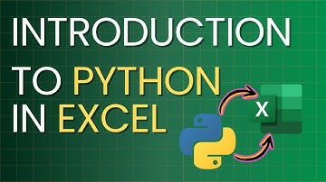 Introduction to Python in Excel