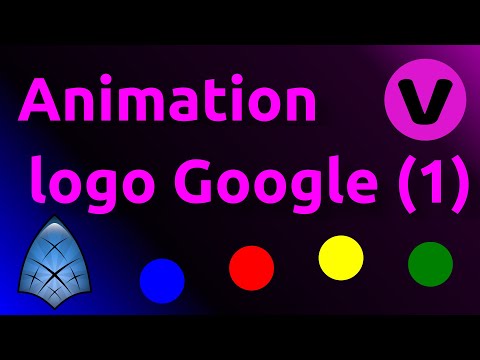 Synfig tutorial (animation) : Google logo (1)