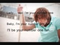 Dima Bilan-Number One Fan Lyrics