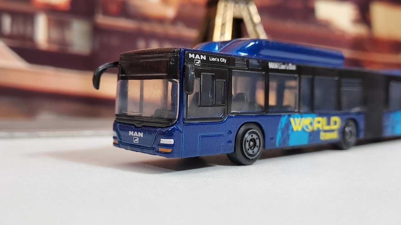 2 minutes Majorette . MAN Bus