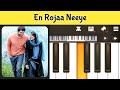 En Rojaa Neeye | Kushi | Vijay Deverakonda | Samantha | Beginner Piano Tutorial