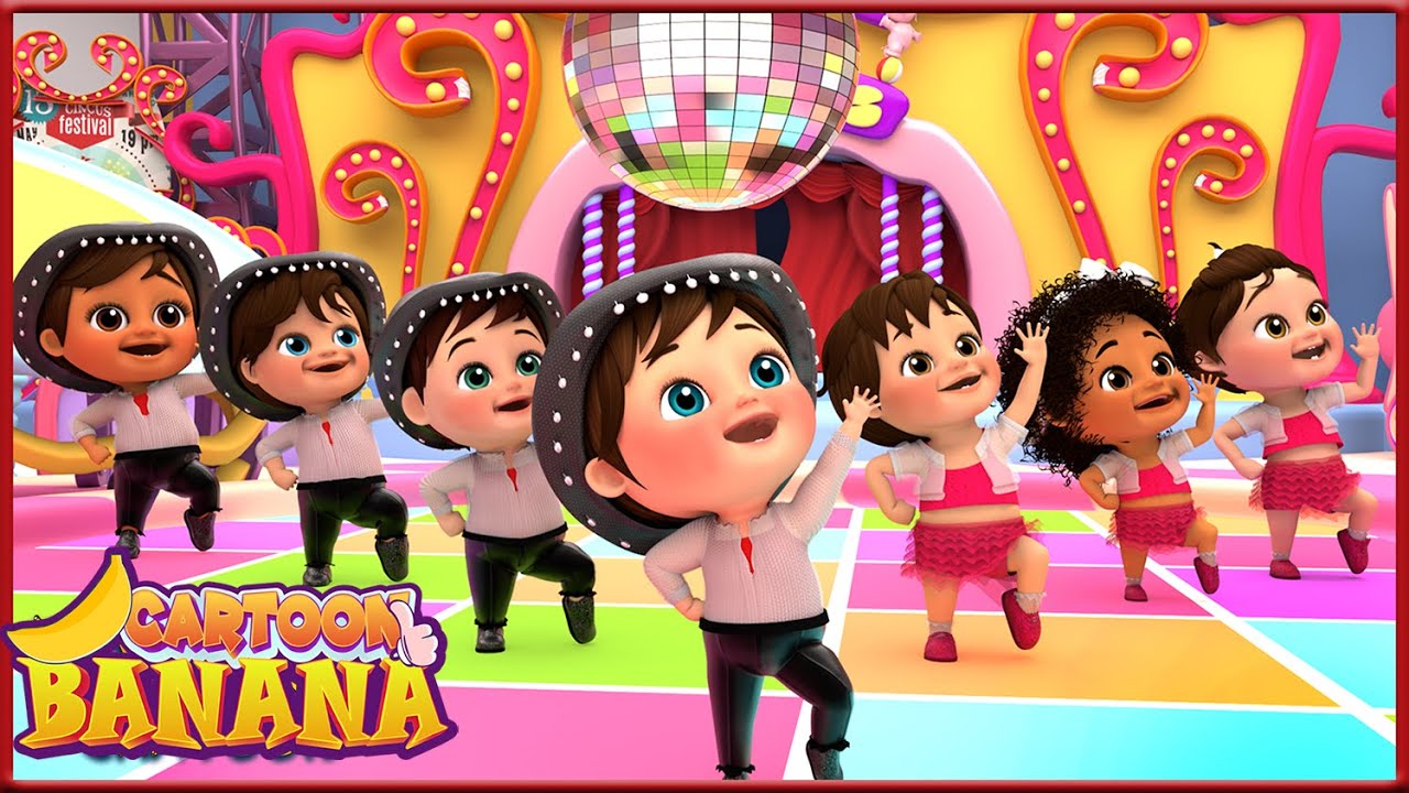 La danse de l'amour | plus de chansons pour enfants | Banana Cartoon LE Français