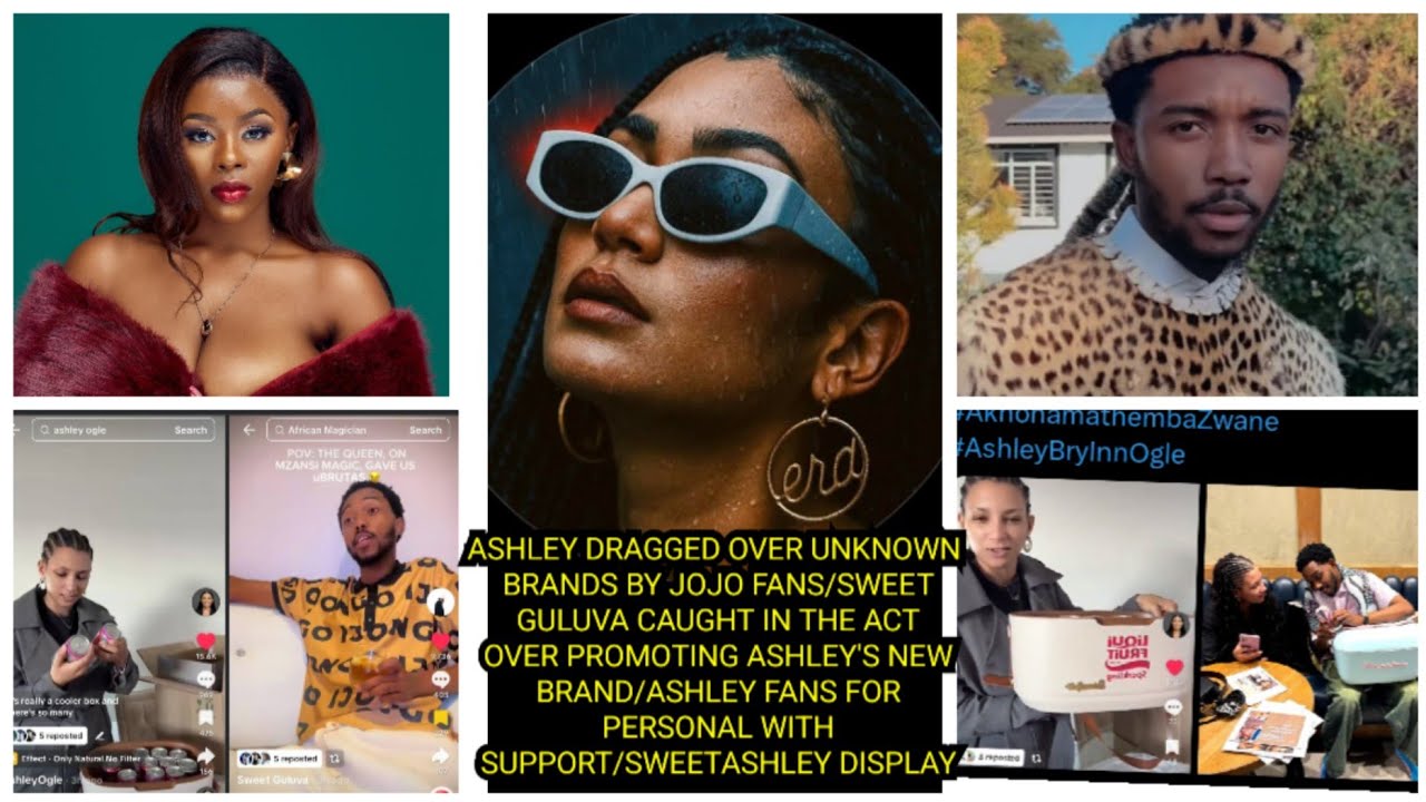ASHLEY DRAGGED OVER  BRANDS BY JOJO FANS/GULUVA CAUGHT IN THE ACT OVER PROMOTING ASHLEY'S NEW BRAND