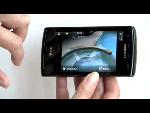 Samsung Captivate on AT&T Video Review