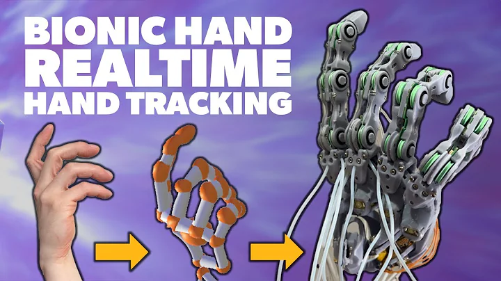 Controlling my Bionic Hand With Realtime Motion Tracking - Biomimetic Bionic Hand