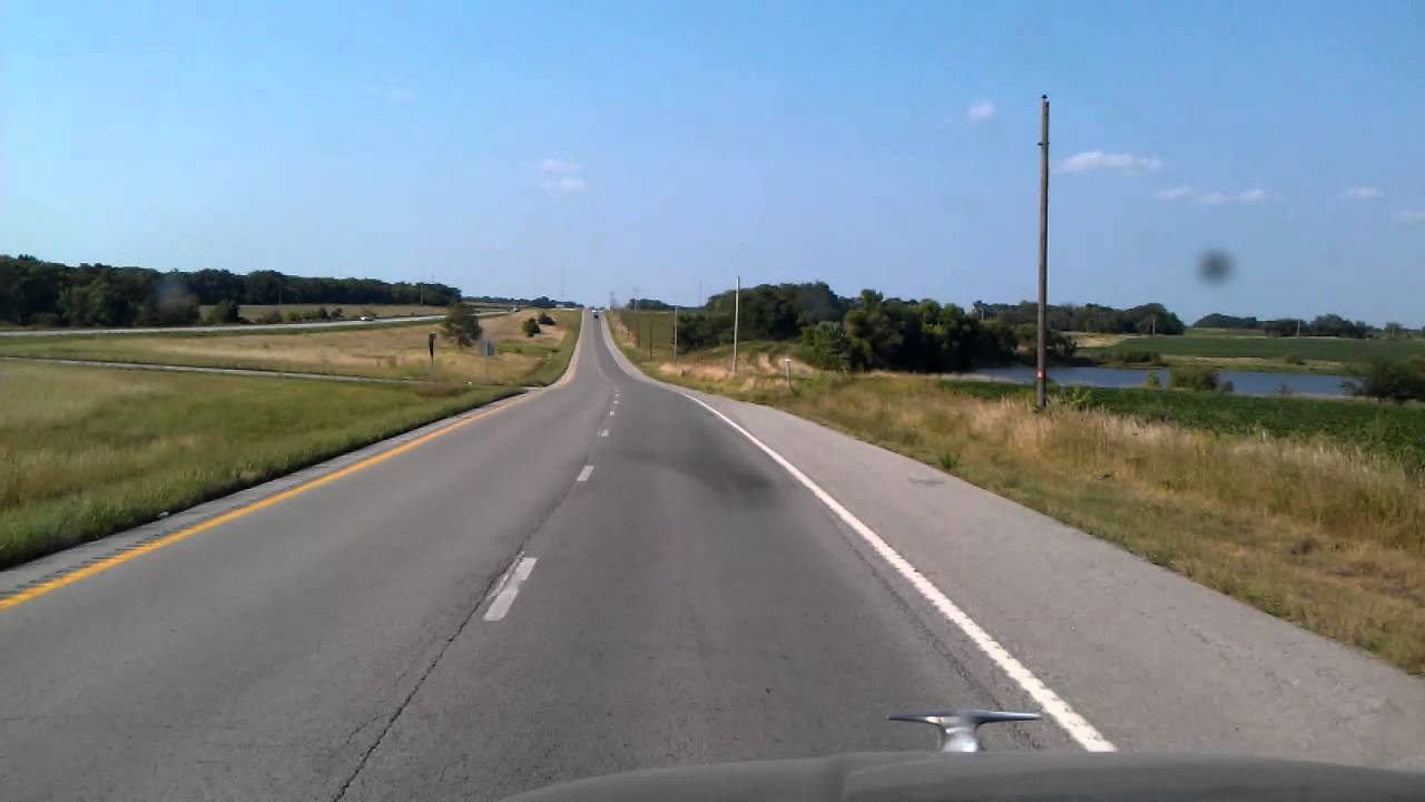 US Highway 65 North leaving Sedalia, Missouri