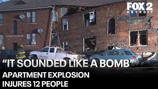 3 severely burned in Detroit apartment explosion