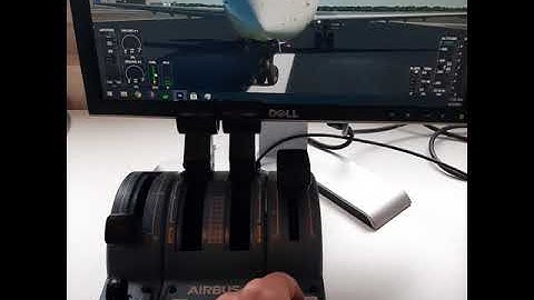 Aerosoft HowTo : CRJ Tiller steering - TCA Rudder Trim rocker button