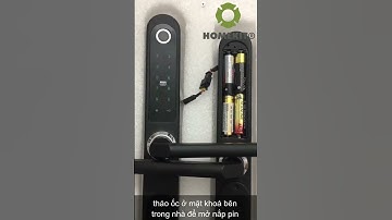 HomeKit - Cách reset khoá AB-04E