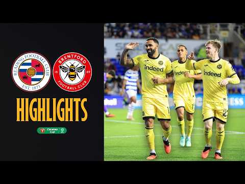 Reading 1-2 Brentford | Fábio Carvalho nets on his return! | Carabao Cup Extended Highlights