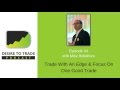 Mike Bellafiore: Trade With Market Edge & Stick To One Good Trade | Trader Interview (034)