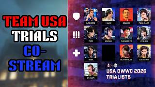 Overwatch World Cup Team USA Trials Day 2 Co-Stream