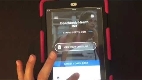 How to use the My Challenge Tracker app