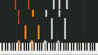 Soul of Cinder - Dark Souls III [Piano Tutorial] (Synthesia) // AqareCover chords