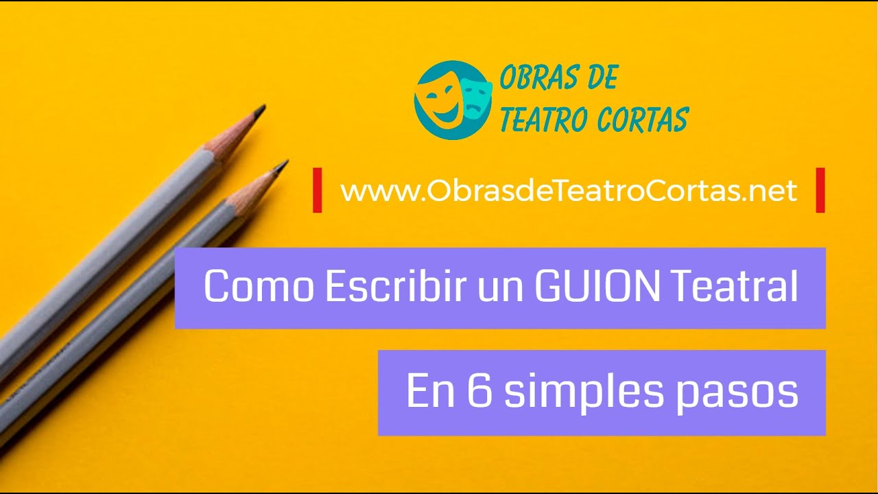 Mono Optimismo Egomanía ✍ Como escribir un guion teatral 🤓 PASO A PASO - YouTube