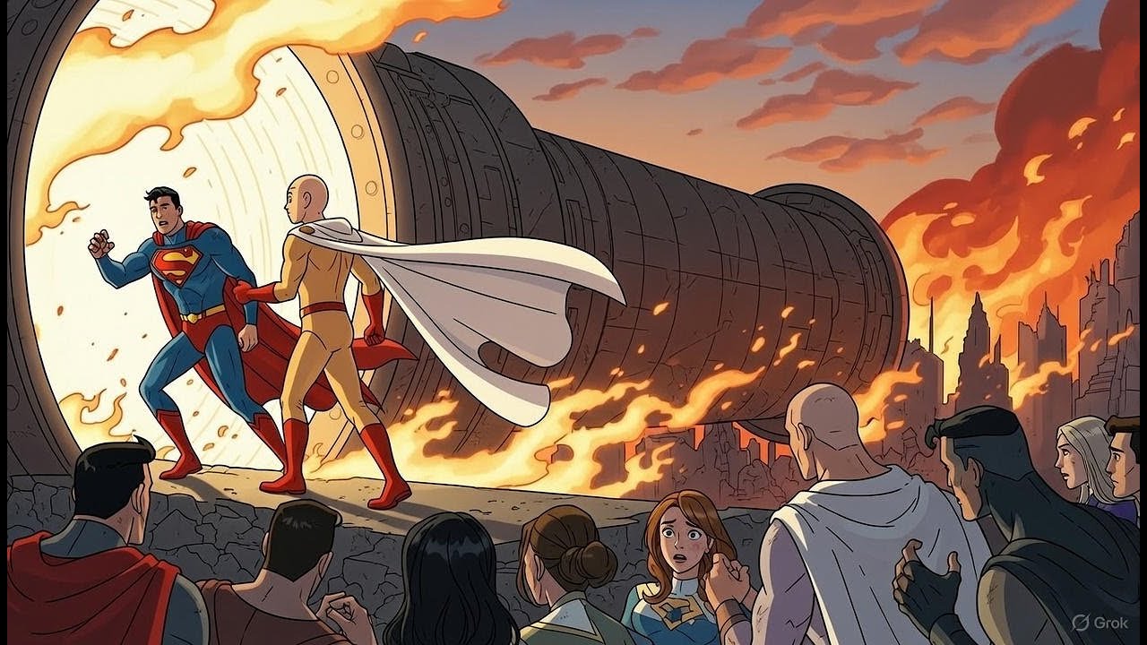 What If Saitama Landed in the DC Universe?