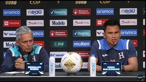CONFERENCIA DE PRENSA REINALDO RUEDA HONDURAS VS PANAMÁ  | COPA ORO CONCACAF