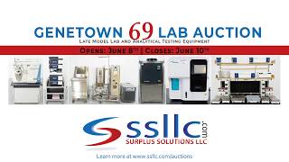 Genetown 69 Online Used Lab Equipment Auction