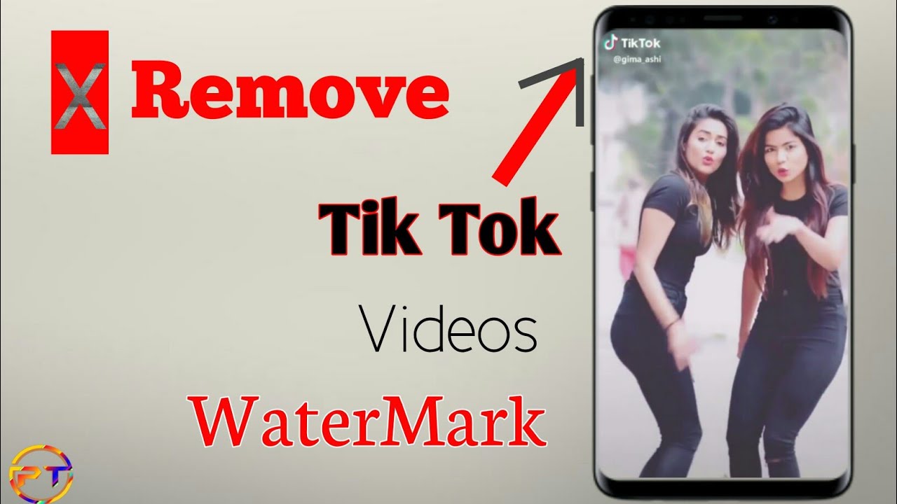 How To Remove Tik Tok Videos Watter Mark In 2019 Prakash Tech Tricks YouTube