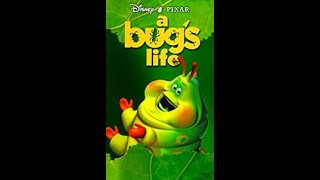 Opening To A Bugs Life 1999 Vhs