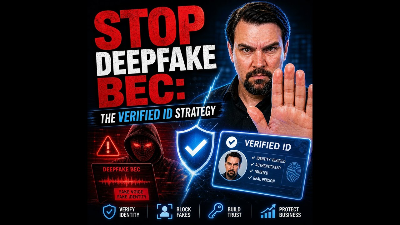 Stop Deepfake BEC: The Verified ID Strategy
