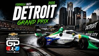 FORMULA INDY 2026 DETROIT CORRIDA #indycar