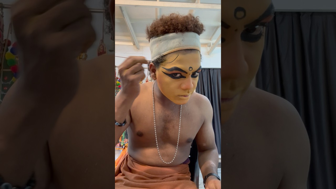 kathakali female transition 😍🥰