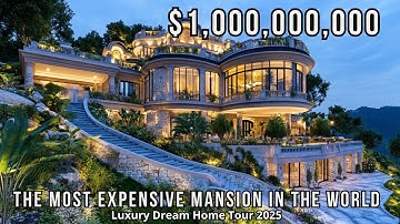 Inside The Most Expensive $1,000,000,000 Mansion In The World : Luxury Dream Home Tour 2025