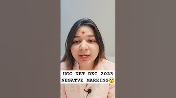 UGC NET में NEGATIVE MARKING 😥 #shorts #ytshorts #ugcnet