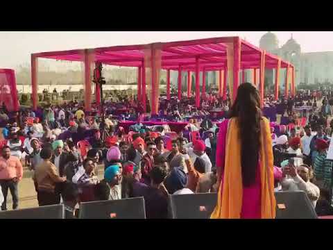 Kaur B live wedding song 2018 Muktadir Khan S