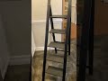 Folding ladder with anti slip wide sturdy pedal review nice basic ladder