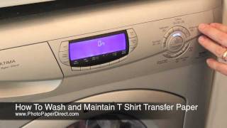 How To Wash and Maintain T Shirt Transfer Paper How To Wash and Maintain T Shirt Transfer Paper