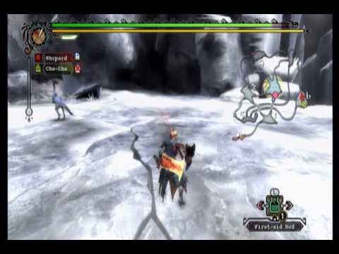 Monster Hunter Tri - Barioth Tutorial (Sword and S...