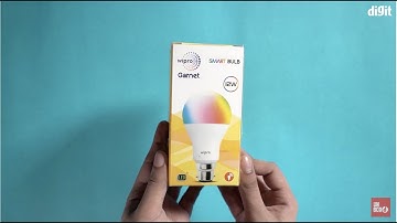 Wipro WiFi Enabled Smart LED Bulb B22 12 Watt Unboxing