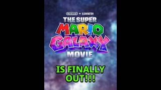 The Super Mario Galaxy Movie is OUT! #mario #mariomovie