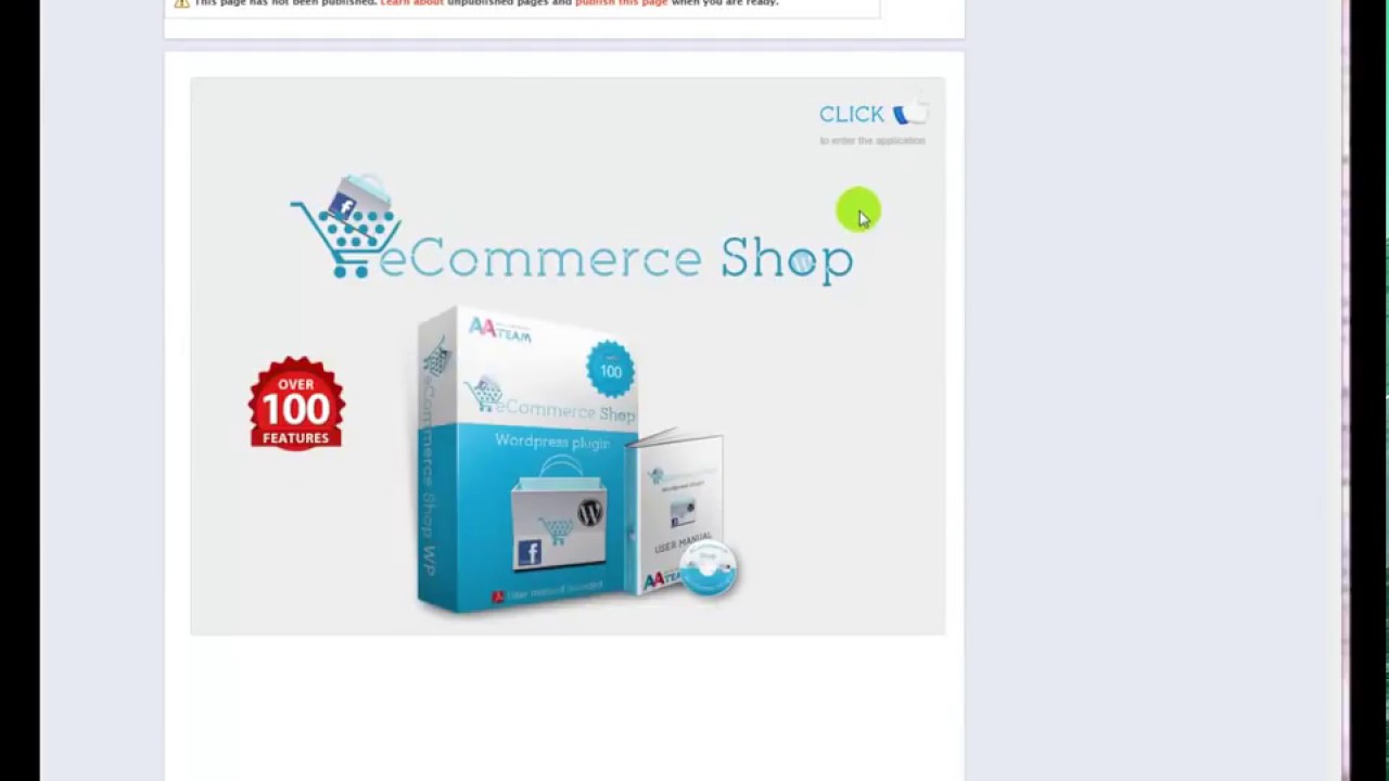 How to Setup a Facebook Ecommerce Shop:Facebook eCommerce Shop  Wordpress Plugin