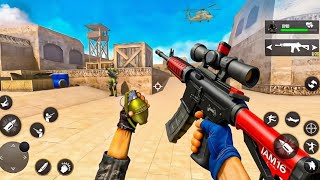 Real Commando Secret Mission Gun Strike- Banduk Shooting Game - Android GamePlay