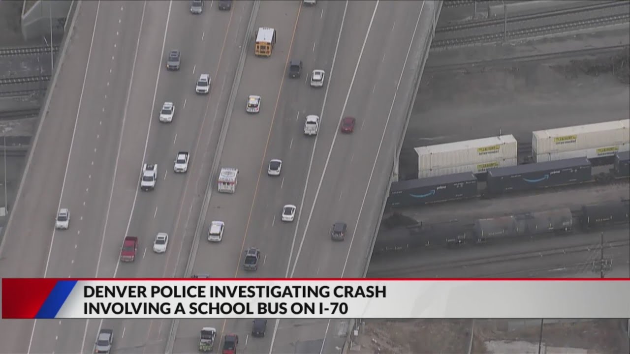 No serious injuries after hit-and-run crash involving school bus on I ...